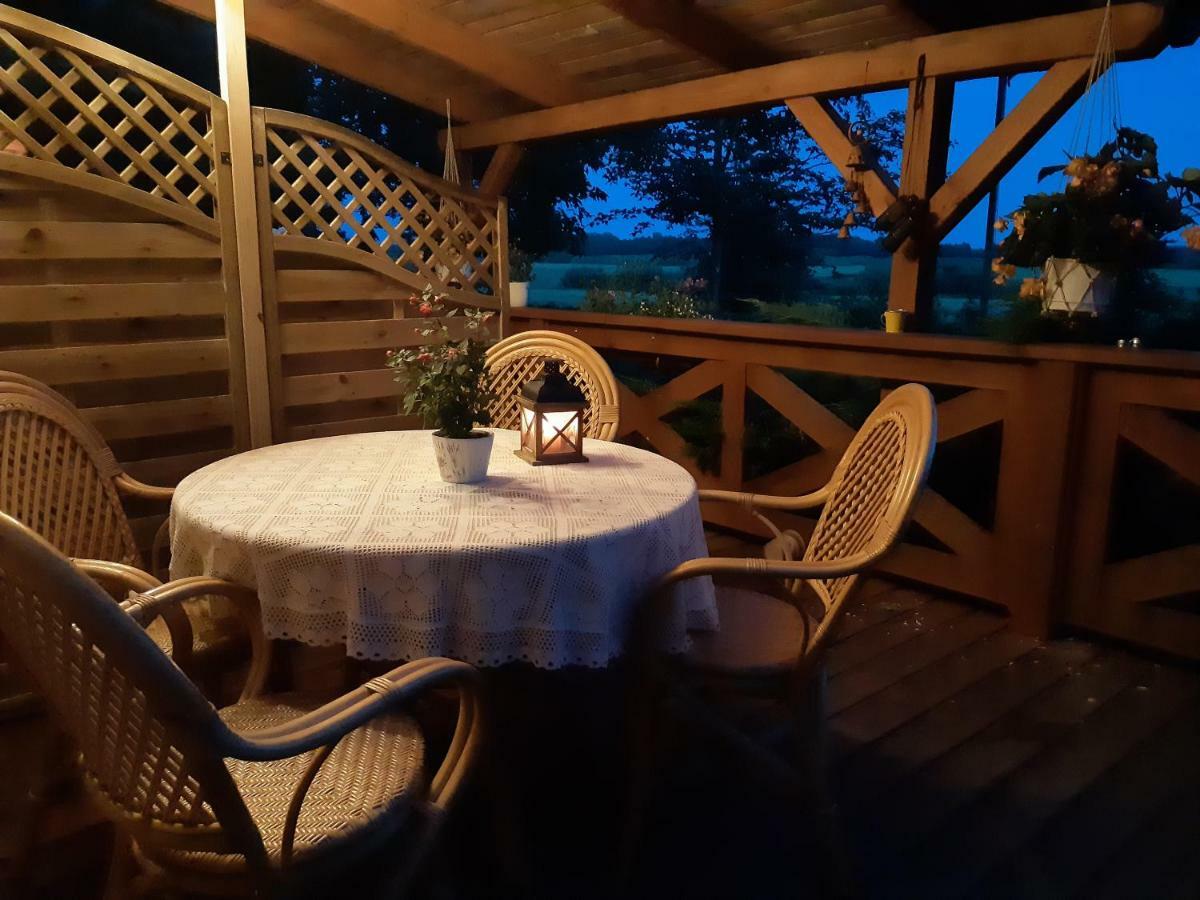 Vila Dziki Brzeg Jezioraka Zalewo  Exteriér fotografie